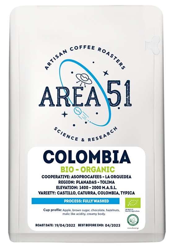 AREA 51 – COLOMBIA BIO - ORGANIC image