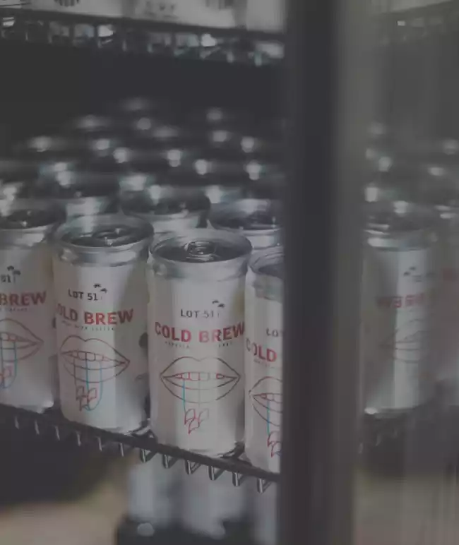 LOT51 cans into fridge